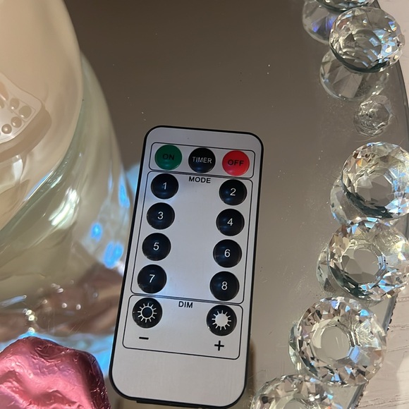 Elegant White and Pink Vase with Bow Accent - Picture 8 of 9